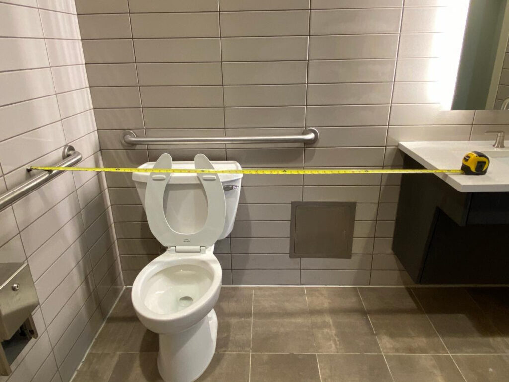 Toilet Clearance In The Restroom Abadi Access